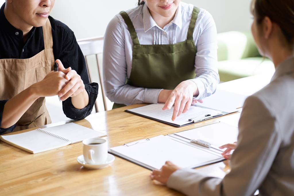 外食企業様とのお打ち合わせ